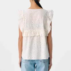 Object Cilie Frill SL Top Cloud Dancer