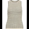 Object Ester Pattern Tank Top Sandshell/Black