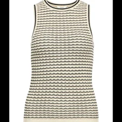 Object Ester Pattern Tank Top Sandshell/Black