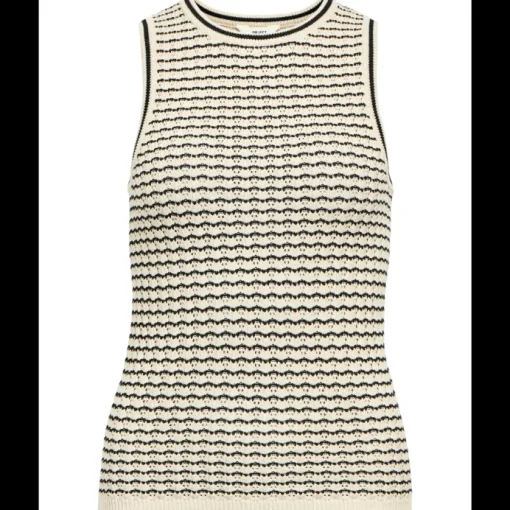 Object Ester Pattern Tank Top Sandshell/Black