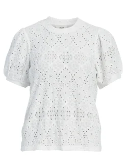 Object Feodora SS Bluse Cloud Dancer