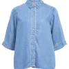 Object Frame 2/4 Denim Top NOS25 Light Blue Denim