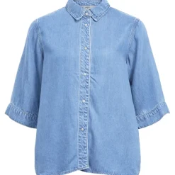 Object Frame 2/4 Denim Top NOS25 Light Blue Denim