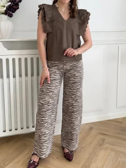 Object Hope Papaya Nour SS Top Morel