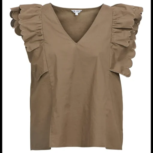 Object Hope Papaya Nour SS Top Morel