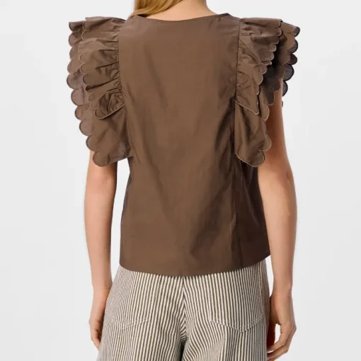 Object Hope Papaya Nour SS Top Morel