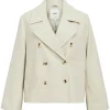 Object Keily Short Jakke Sandshell Melange
