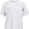 Object Klara SS Bow T-shirt White