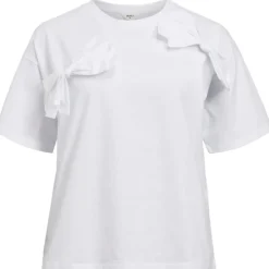 Object Klara SS Bow T-shirt White