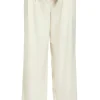 Object Lisa MW Straight Tie Bukser Sandshell