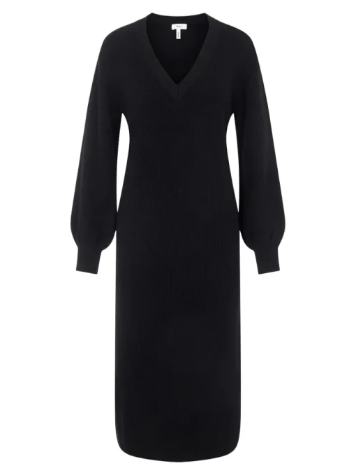 Object Malena Strikkjole Black NOA24
