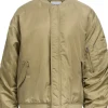 Object Mary Oversize Bomber Jakke Taupe Gray