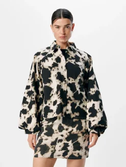Object Montana LS Jakke Black/Cloud Dancer