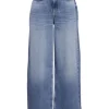 Object Nia Beate HW Jeans Medium Blue Denim