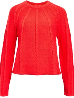 Object Sadie LS Strik Flame Scarlet
