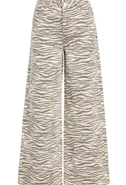 Object Serisa HW Long Bukser Sandshell/Morel Zebra