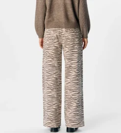 Object Serisa HW Long Bukser Sandshell/Morel Zebra