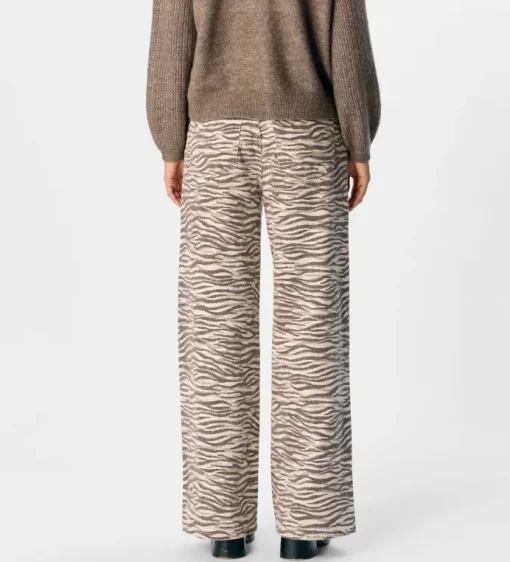 Object Serisa HW Long Bukser Sandshell/Morel Zebra