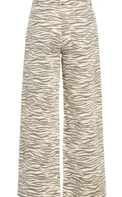 Object Serisa HW Long Bukser Sandshell/Morel Zebra