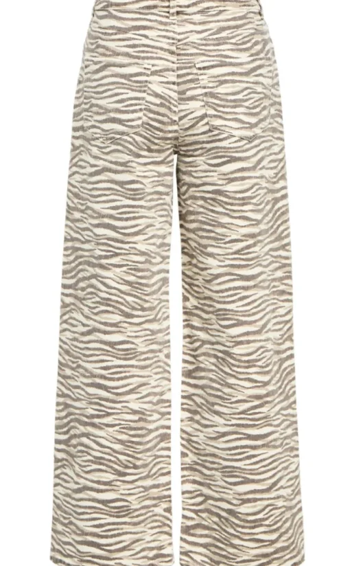 Object Serisa HW Long Bukser Sandshell/Morel Zebra