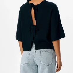 Object Ulla Parvi 2/4 Knit Cardigan Black NOS25