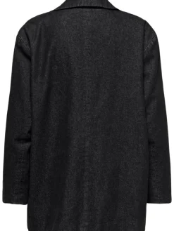 Only Cory LS Denim Blazer Washed Black NOA24