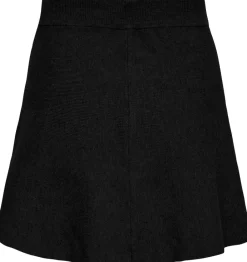 Only Cosima Short Skater Nederdel Black