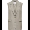 Only Linda SL Oversize Vest Fungi Melange