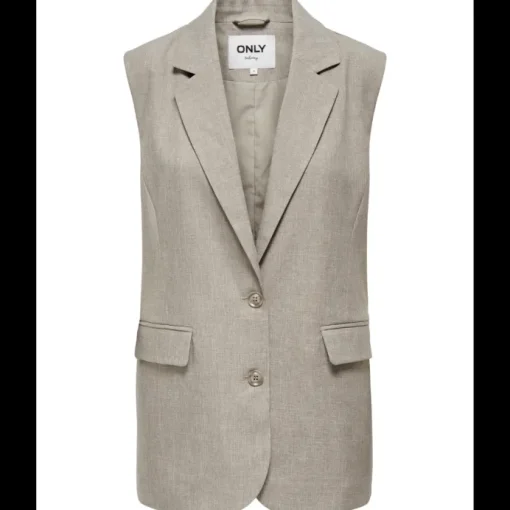 Only Linda SL Oversize Vest Fungi Melange