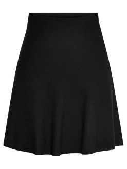 Only Salina Knit Nederdel Black