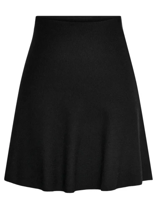 Only Salina Knit Nederdel Black