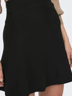 Only Salina Knit Nederdel Black