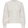 Only Sofi LS Emb Skjorte Cloud Dancer