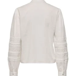 Only Sofi LS Emb Skjorte Cloud Dancer