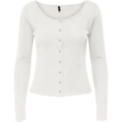 Only Tenna LS Cardigan Cloud Dancer
