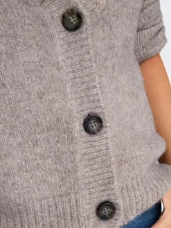 Only Zoey LS Regular Cardigan Woodsmoke/Melange NOA24
