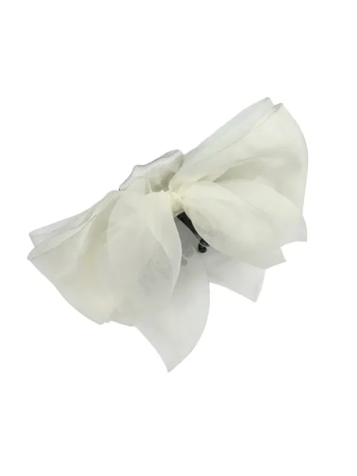 Pico Bow Hårklemme Ivory