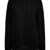 Pieces Chilli Oversized Hoodie Black