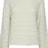 Pieces Jayda LS O-Neck Strik Birch