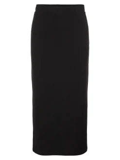 Pieces Kylie Midi Nederdel Black