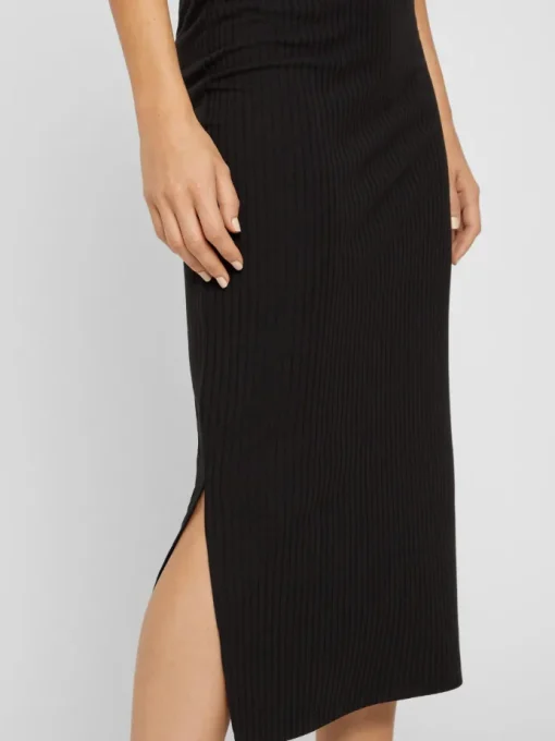 Pieces Kylie Midi Nederdel Black