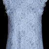 Pieces Olline Sl Lace Top Kentucky Blue