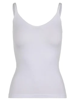 Pieces Plain Top White