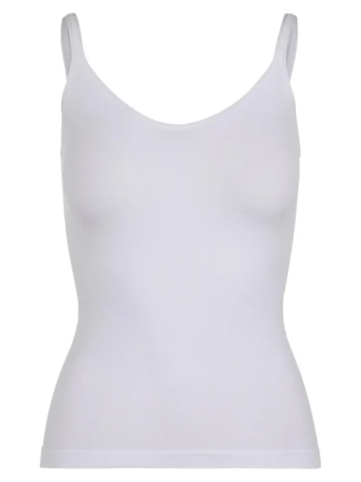 Pieces Plain Top White