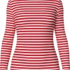 Pieces Ruka LS Bluse Lollipop Stripes/Cloud Dancer NO25