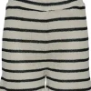 Pieces Sarah MW Shorts Birch/Black