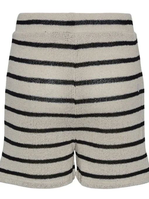 Pieces Sarah MW Shorts Birch/Black