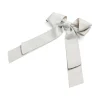Pieces Tanna Bow Hårklemme SilverGray