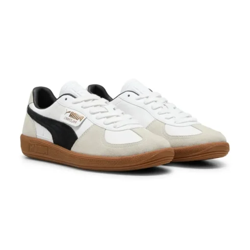 Puma Palermo Lth Sneakers White-Vapor Gray-Gum