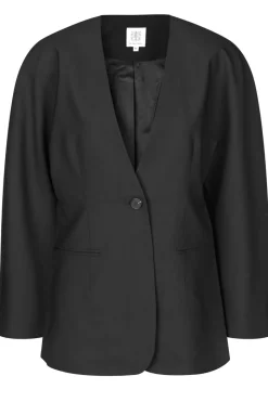Second Female Elevate Blazer Black